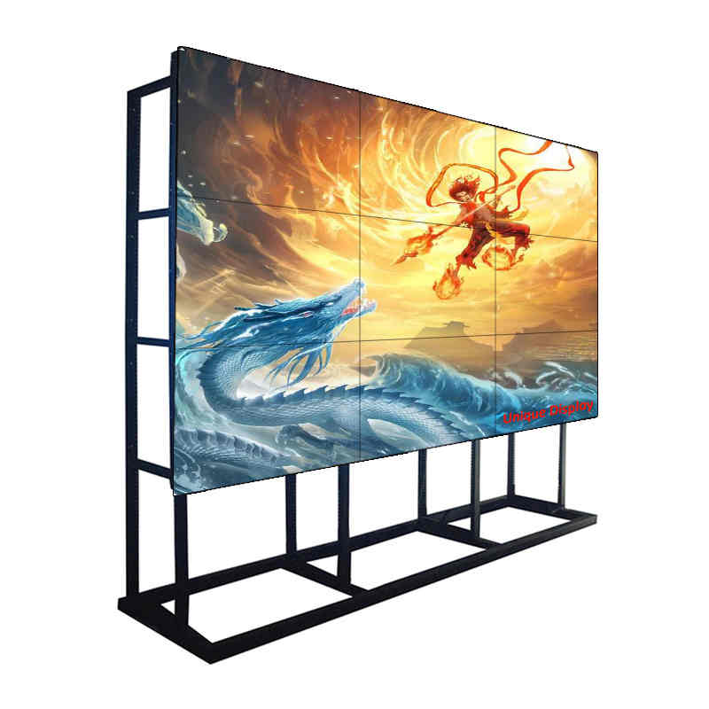 55 Zoll 0.88mm Lünette 700 NIT LCD Video Walls System Monitor Display for Command Center,Shopping Mall, Chain Store Control Room